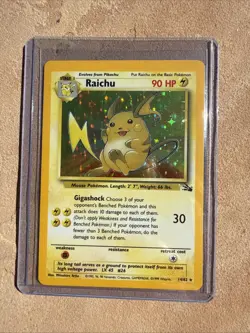 Pokemon Lots Of 3 Holos- Raichu, Pidgeot, And Nidoking - Image 2