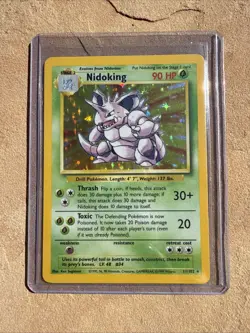 Pokemon Lots Of 3 Holos- Raichu, Pidgeot, And Nidoking - Image 4