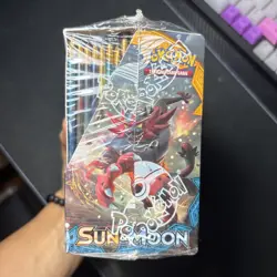 NEW SEALED Sun & Moon Base Set Booster Box 36 Packs Factory Sealed Pokemon TCG - Image 3
