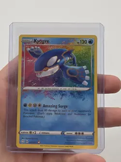 Holo Kyogre 021/072 Amazing Rare Shining Fates Pokemon TCG - Image 1
