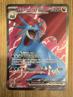 Salamence ex - 177/159 - Pokemon Journey Together 2025 - Ultra Rare NM - Image 1