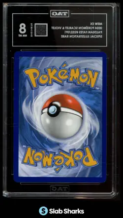 2024 POKEMON SV PALDEAN FATES #232/091 MEW EX SPECIAL ILLUSTRATION RARE TAG 8 - Image 2