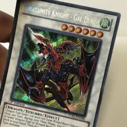 Yugioh Dragunity Knight - Gae Dearg STBL-EN098 Rare 1st Edition - Moderate Play - Image 5