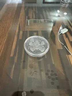 Yu-Gi-Oh Time Wizard YCS Pre Registration Exclusive Silver Coin YGO - Image 1