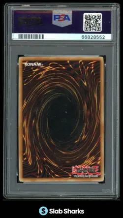 2012 YU-GI-OH GORZ THE EMISSARY OF DARKNESS HAUNTED MINE GHOST RARE PSA 9 - Image 2