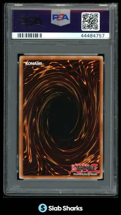 2007 YU-GI-OH! STRIKE OF NEOS 1ST EDITION NEO-SPACIAN GRAND MOLE PSA 10 - Image 2