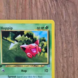 🔥Hoppip Pokemon Card 61/111 Neo Genesis 1st Edition Non-Holo 2000 WOTC 50HP-LP - Image 3