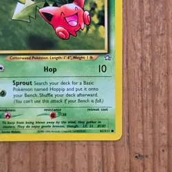 🔥Hoppip Pokemon Card 61/111 Neo Genesis 1st Edition Non-Holo 2000 WOTC 50HP-LP - Image 4