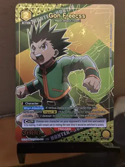 Union Arena Gon Freecss (015) (R*) - UEX04BT/HTR-2-015 PACK FRESH holo card - Image 1