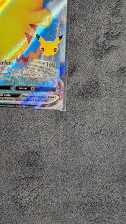 Surfing Pikachu VMAX 009/025 Celebrations Ultra Rare Holo Pokemon Card NM - Image 5