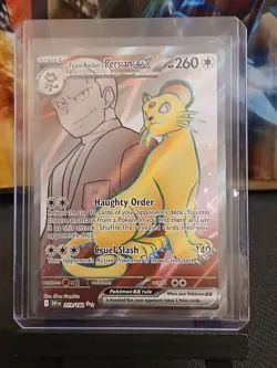 Team Rockets Persian EX 219/182 Destined Rivals Pokemon Card - Image 2