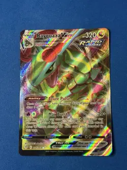 Rayquaza VMAX 111/203 Sword & Shield Evolving Skies Holo Pokemon Card - Image 1