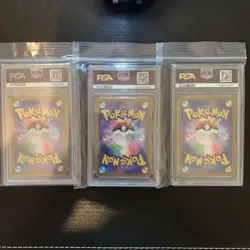 Pokemon Card Set Magikarp AR, Roaring Moon SAR, Magneton AR PSA 10 - Image 5