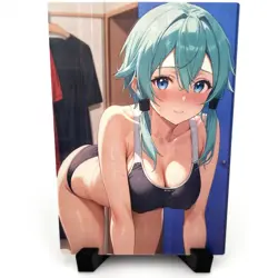 Sword Art Online Sinon Sexy Hot Anime Waifu Girl Lewd Goddess Story ACG Art Card - Image 1