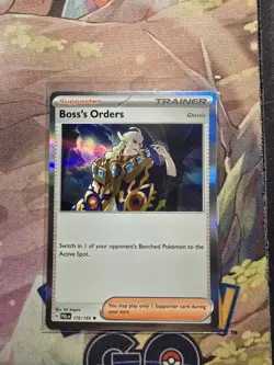 Pokemon TCG Boss's Orders Card #172/193 Sv02: Paldea Evolved Holo - Image 1