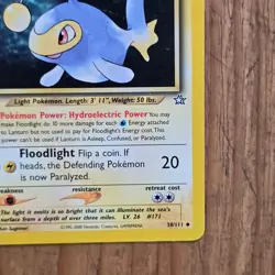 🔥Lanturn Pokemon Card 38/111 Neo Genesis 1st Edition Non-Holo 2000 WOTC 70HP-LP - Image 4