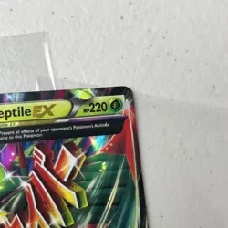 Pokemon TCG Mega M Sceptile EX 8/98 Ancient Origins 2015 Full Art Holo Card Mega - Image 5