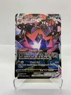Eternatus Vmax Gold Metal Pokemon Card-Collectible Gift Display！Christmas LIKE - Image 1
