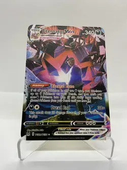 Eternatus Vmax Gold Metal Pokemon Card-Collectible Gift Display！Christmas LIKE - Image 2