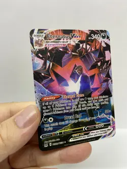 Eternatus Vmax Gold Metal Pokemon Card-Collectible Gift Display！Christmas LIKE - Image 3
