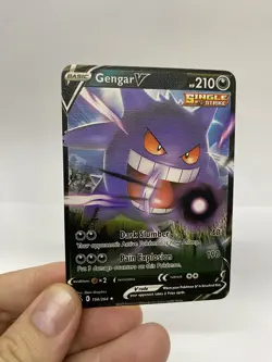 Gengar V Gold Metal Pokemon Card-Collectible Gift Display！Christmas LIKE - Image 3