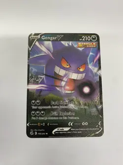 Gengar V Gold Metal Pokemon Card-Collectible Gift Display！Christmas LIKE - Image 5
