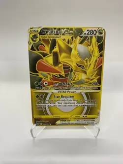 Giratina V Gold Metal Pokemon Card-Collectible Gift Display！Christmas LIKE P - Image 1