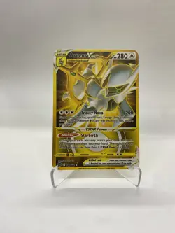Arceus V Gold Metal Pokemon Card-Collectible Gift Display！Christmas LIKE - Image 3