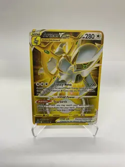Arceus V Gold Metal Pokemon Card-Collectible Gift Display！Christmas LIKE - Image 5