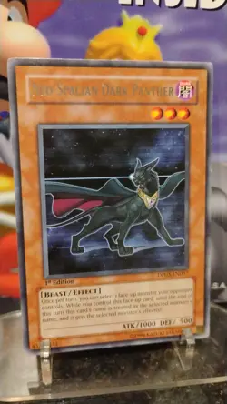 NEO-SPACIAN DARK PANTHER Holo Foil YU-GI-OH Trading Card 1st Edition DP03-EN007 - Image 1