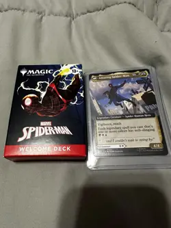 NYCC 2025 Excl MTG Peter Parker Amazing Spider-man PROMO Magic Gathering - Image 1