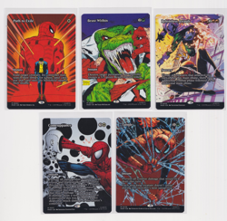 5 - MTG x Marvel's Spider-Man Borderless Cards Tangle Comeuppance Beast Assault - Image 1