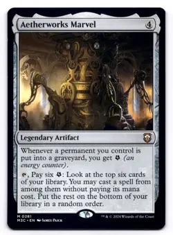 Aetherworks Marvel NM Commander: Modern Horizons 3 0281 MTG Regular - Image 1