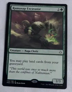 MTG Ramunap Excavatar Hour of Devastation 129/199 NM - Image 1
