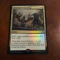 FOIL Anguished Unmaking 242/297 MtG Shadows Over Innistrad - Image 1