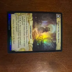 Profane Procession / Tomb Dusk Rose Foil Prerelease Promo MtG - Image 2