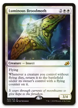 Luminous Broodmoth #21 (Foil) (NM) Ikoria PPIKO Magic MTG - Image 1