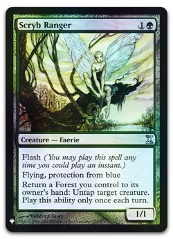 Scryb Ranger #215 (Foil) (NM) List Reprints LIST LIST Magic MTG - Image 1