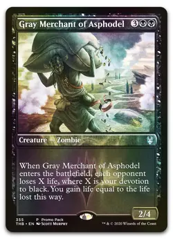 Gray Merchant of Asphodel #355 (Foil) (NM) Theros Beyond Death PPTHB Magic MTG - Image 1