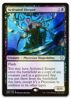 Activated Sleeper #24 (Foil) (NM) Dominaria United DMC Magic MTG - Image 1