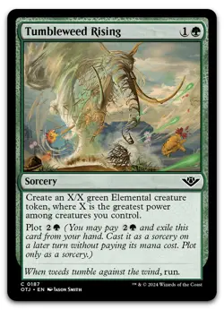 Tumbleweed Rising #187 (NM) Thunder Junction OTJ Magic MTG - Image 1