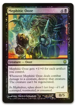 Mephitic Ooze #47 (Foil) (NM) Darksteel DST Magic MTG - Image 1