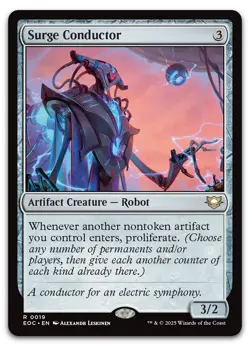 Surge Conductor #19 (NM) Edge of Eternities EOC Magic MTG - Image 1