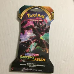 4 New Pokemon Sword & Shield Darkness Ablaze Packs - 40 Total Cards - Image 3