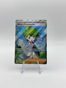 Pokemon Mega Evolution Wally's Compassion SIR FULL ART 176/132 ENG NM - Image 1