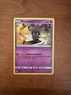 Pokemon - Marshadow 103/236 - Sun & Moon Cosmic Eclipse 2019 Non-Holo Listing #2 - Image 1