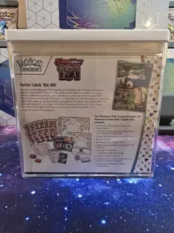 151 Pokemon Center ETB Elite Trainer Box Scarlet & Violet Pokemon TCG SEALED/NEW 820650854668 - Image 3