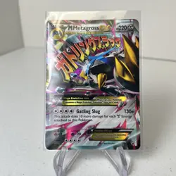 M Metagross EX (Shiny) XY35 XY Holo 2014 Pokemon Black Star Promo Mega - Image 1