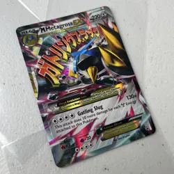 M Metagross EX (Shiny) XY35 XY Holo 2014 Pokemon Black Star Promo Mega - Image 2