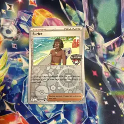 Pokemon TCG: Surfer 187/191 Regional Championships Promo x1 Surging Sparks - Image 1